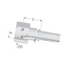 Końcówka DN40-2" BSP PF4032 Alfagomma PF4032