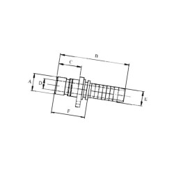 Złączka do węża DN06-13 mm WEO147100604 Cejn 7391390111685
