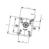 Pompa zębata Polaris grupa 1 - PLP105D081E1 Casappa PLP105D081E1