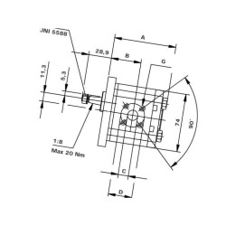 Pompa zębata Polaris grupa 1 - PLP1010S081E1 Casappa