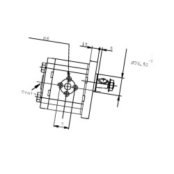 Pompa zębata Polaris grupa 2 - PLP204S082E2 Casappa PLP204S082E2