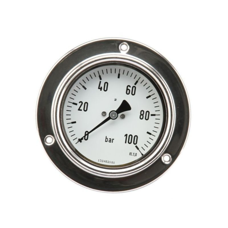 Manometr fi 100 0–100 bar, 1/2" tył