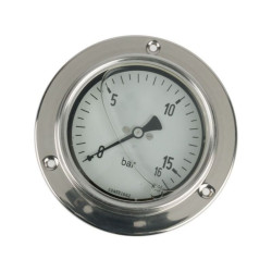 Manometr fi 100 0-16 bar, 1/2" - dół