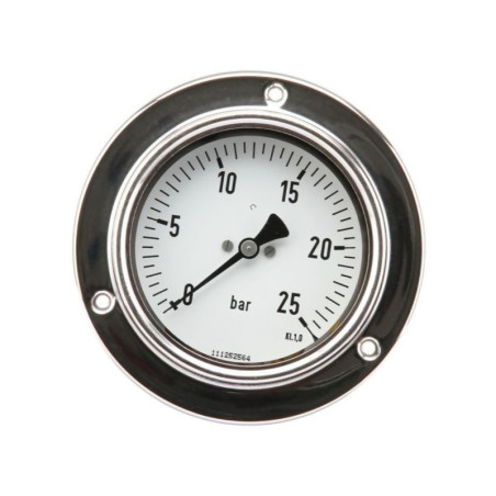 Manometr fi 100 0-25 bar, 1/2" - tył