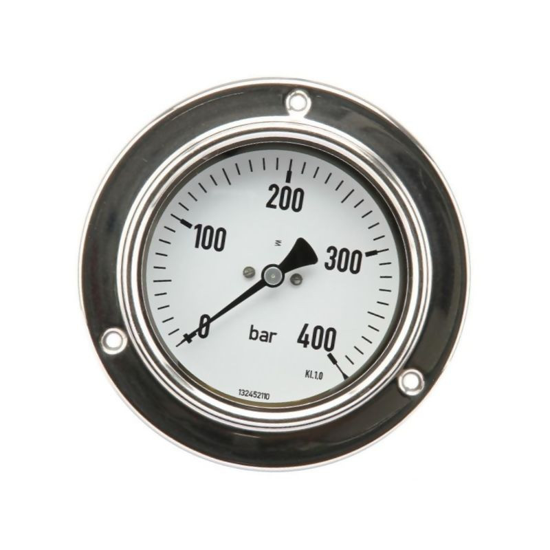 Manometr fi 100 0–400 bar, 1/2" - tył