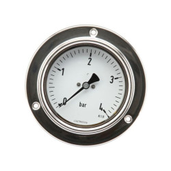 Manometr fi 100 0-4 bar, 1/2" - tył