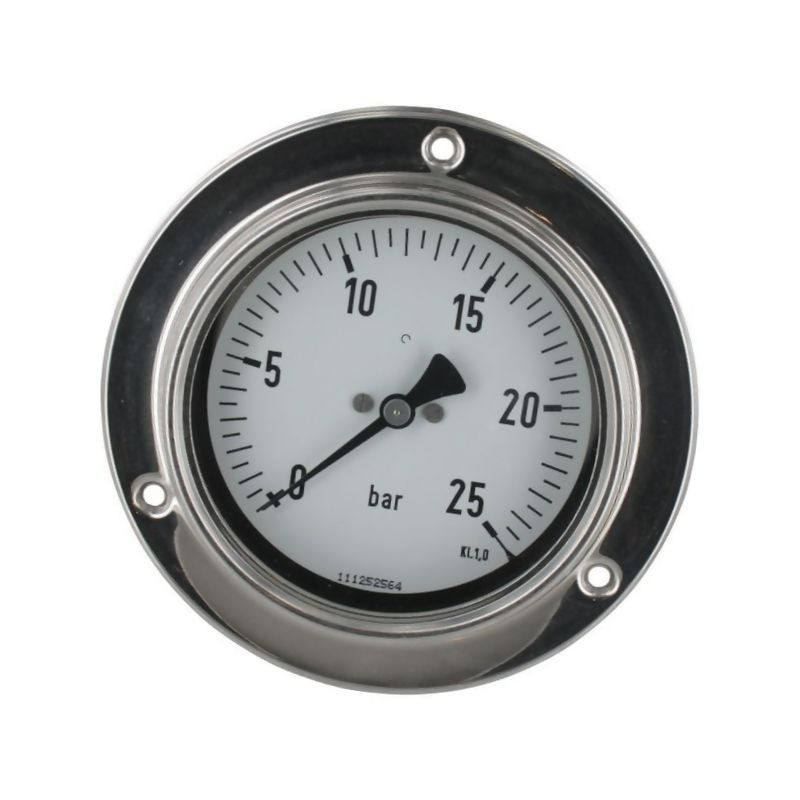 Manometr fi 100 0-25 bar, 1/2" - tył