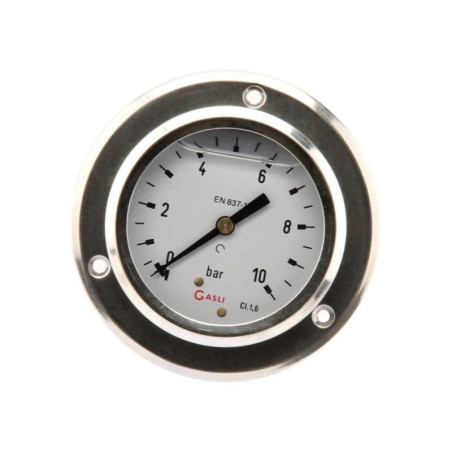 Manometr fi 63 0–10 bar, 1/4" - tył