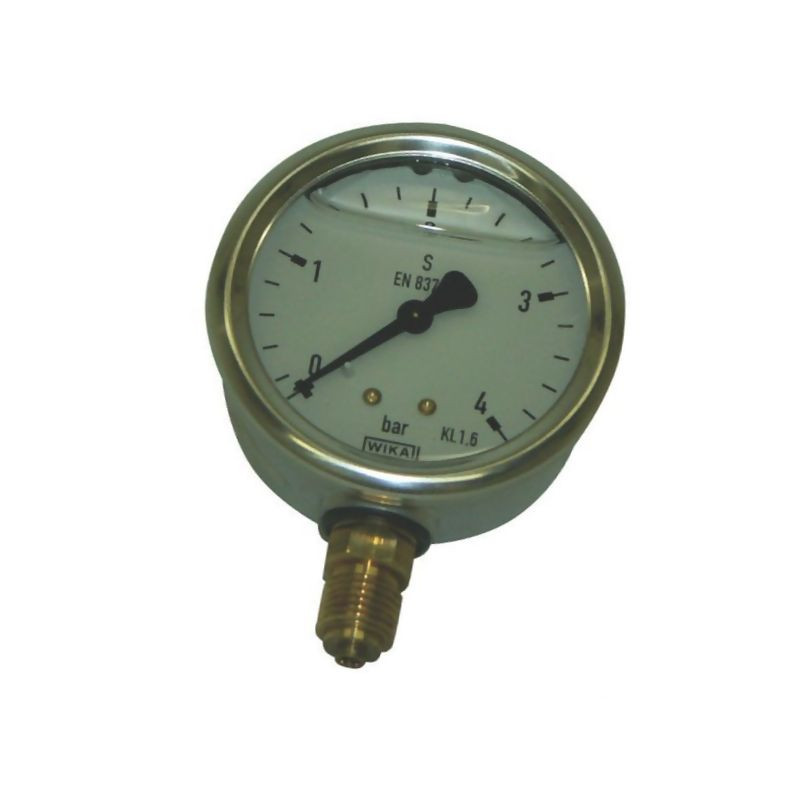 Manometr fi 63 0-4 bar, 1/4" - dół WIKA MA630402