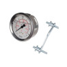 Manometr fi 63 0-600 bar, 1/4" - tył WIKA B711600AM