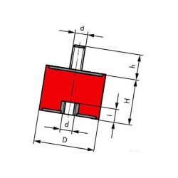 Tłumik wibracji typ B