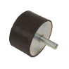 Tłumik wibracji gumowy typu B, h-45mm, fi 75mm M12x35mm Egana 9897209158295