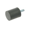 Tłumik wibracji gumowy typu B, h-30mm, fi 25mm M6x25mm Möscha 6307318