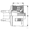 Sprzęgło K96/4, 1i3/8 Z6, 1500Nm 181390