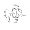 Reflektor roboczy, H3, Cobo 05155000
