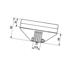 Reflektor roboczy H3 05359000 Cobo 8716106729388