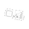 Reflektor roboczy, Eco 21 1GA996179021 Hella 9002920130769
