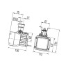 Reflektor roboczy, Xenon 1GA998534461 Hella 9002920138604