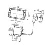 Reflektor roboczy D2S 1GB996147101 Hella 9002920116497