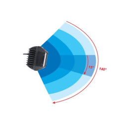 Lampa robocza kwadratowa LED, 30W 2850lm Combo