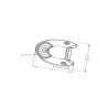 Lampa robocza długa LED, 81W 54 LED