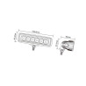Lampa robocza LED, 18W 1440lm światło skupione