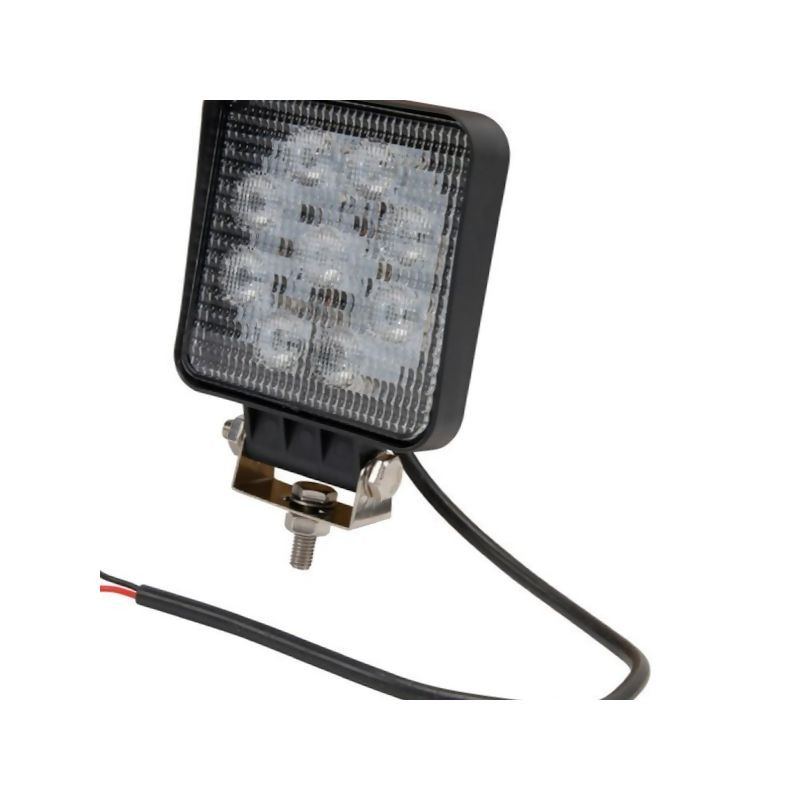 Lampa robocza kwadratowa LED, 27W 1800lm światło rozproszone