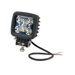 Lampa robocza kwadratowa LED, 42W 3780lm światło skupione
