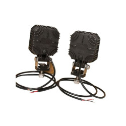 Lampa robocza kwadratowa LED, 9W 1000lm niebieska Combo
