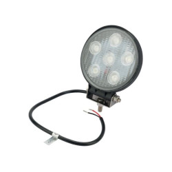 Lampa robocza okrągła LED, 27W 1620lm światło skupione
