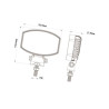 Lampa robocza owalna LED, 15W 1900lm światło rozproszone