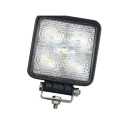 Lampa robocza kwadratowa LED, 15W 900lm światło rozproszone