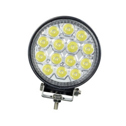 Lampa robocza okrągła LED, 42W 3360lm światło skupione