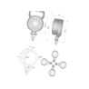 Lampa robocza okrągła LED, 24W 1500lm światło rozproszone