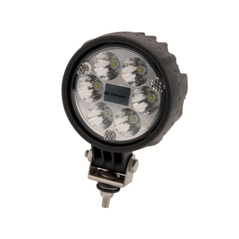 Lampa robocza okrągła LED, 25W 2000lm światło skupione