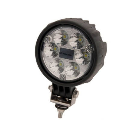 Lampa robocza okrągła LED, 24W 1500lm światło skupione