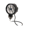 Lampa robocza okrągła LED, 24W 1500lm światło skupione