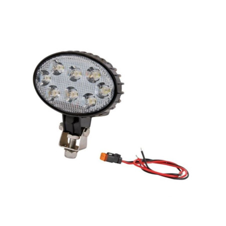 Lampa robocza owalna LED, 24W 1920lm światło rozproszone