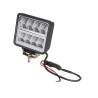 Lampa robocza kwadratowa LED, 24W 2272lm