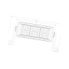 Lampa robocza długa LED, 36W 12 LED