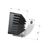 Lampa robocza LED, 40W 4000lm światło rozproszone