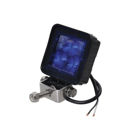 Lampa robocza kwadratowa LED, 8W 600lm niebieska światło rozproszone