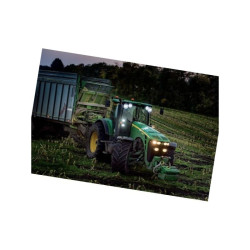 Lampa przednia LED, okrągła do jazdy dziennej 177mm