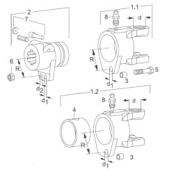 Walterscheid 2067107 Widełki R42 188372