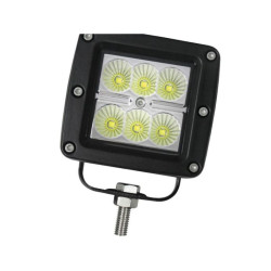 Lampa robocza kwadratowa LED, 18W 1620lm światło skupione