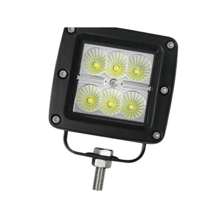 Lampa robocza kwadratowa LED, 18W 1620lm światło skupione