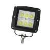 Lampa robocza kwadratowa LED, 18W 1620lm światło skupione