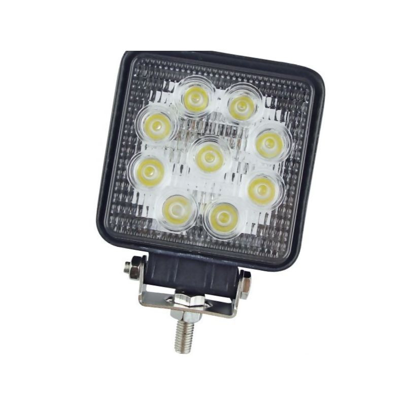 Lampa robocza kwadratowa LED, 27W 2160lm światło rozproszone