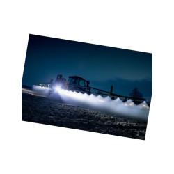 Lampa robocza LED okrągła , 800lm Module 70 Gen III niebieska światło skupione Hella