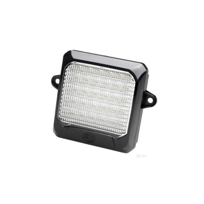 Lampa robocza LED kwadratowa, 7W 550lm Flat Beam Hella
